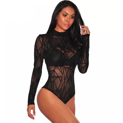 Sexy Mesh Bodysuit