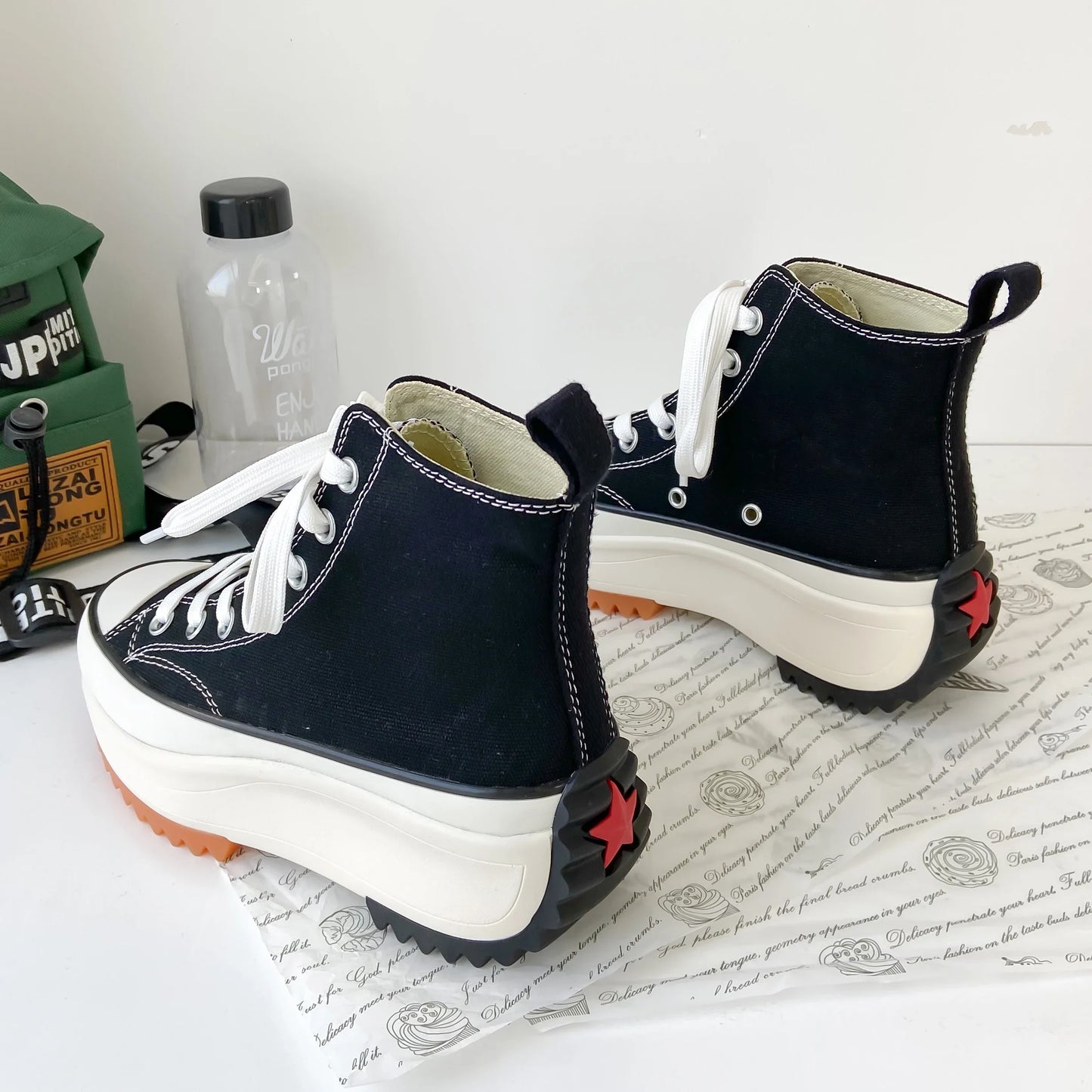 High Top Platform Sneakers