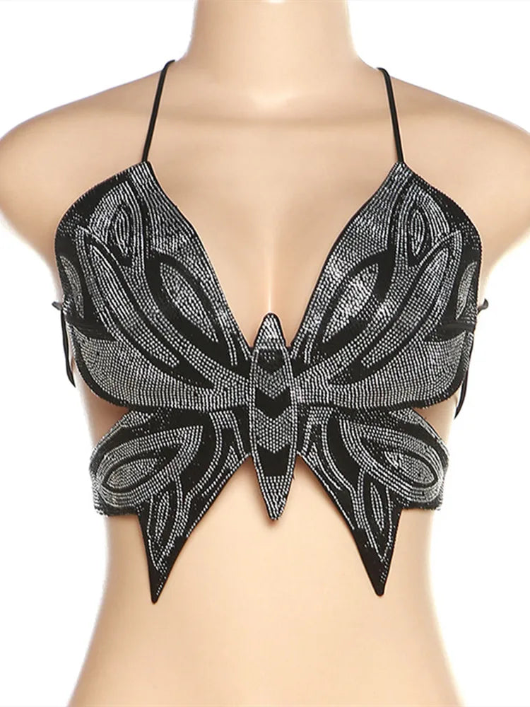 Backless Butterfly Top