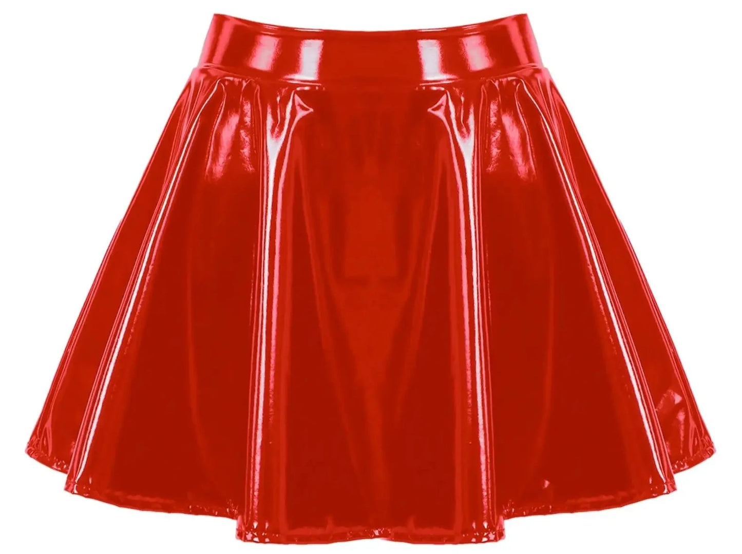 Glossy Latex Skirt