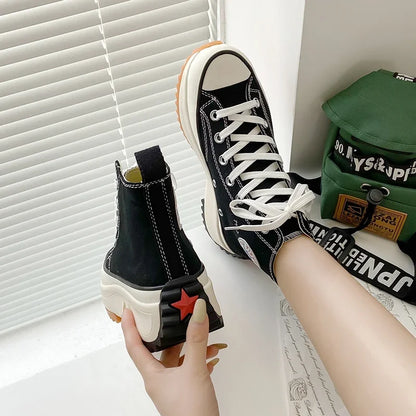 High Top Platform Sneakers