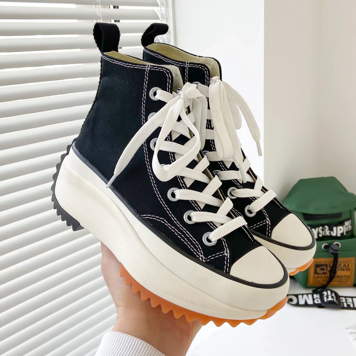 High Top Platform Sneakers