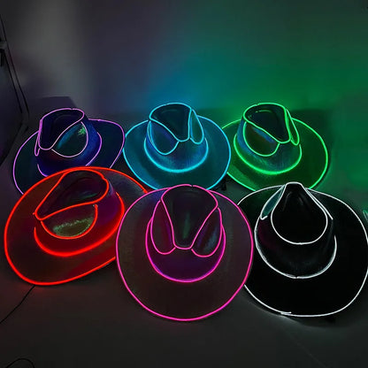 LED Cowgirl Hat