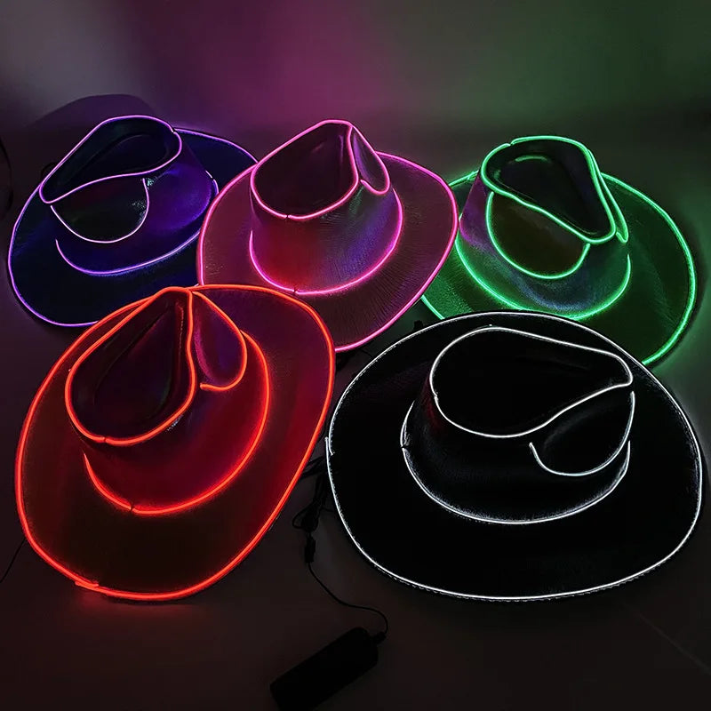 LED Cowgirl Hat