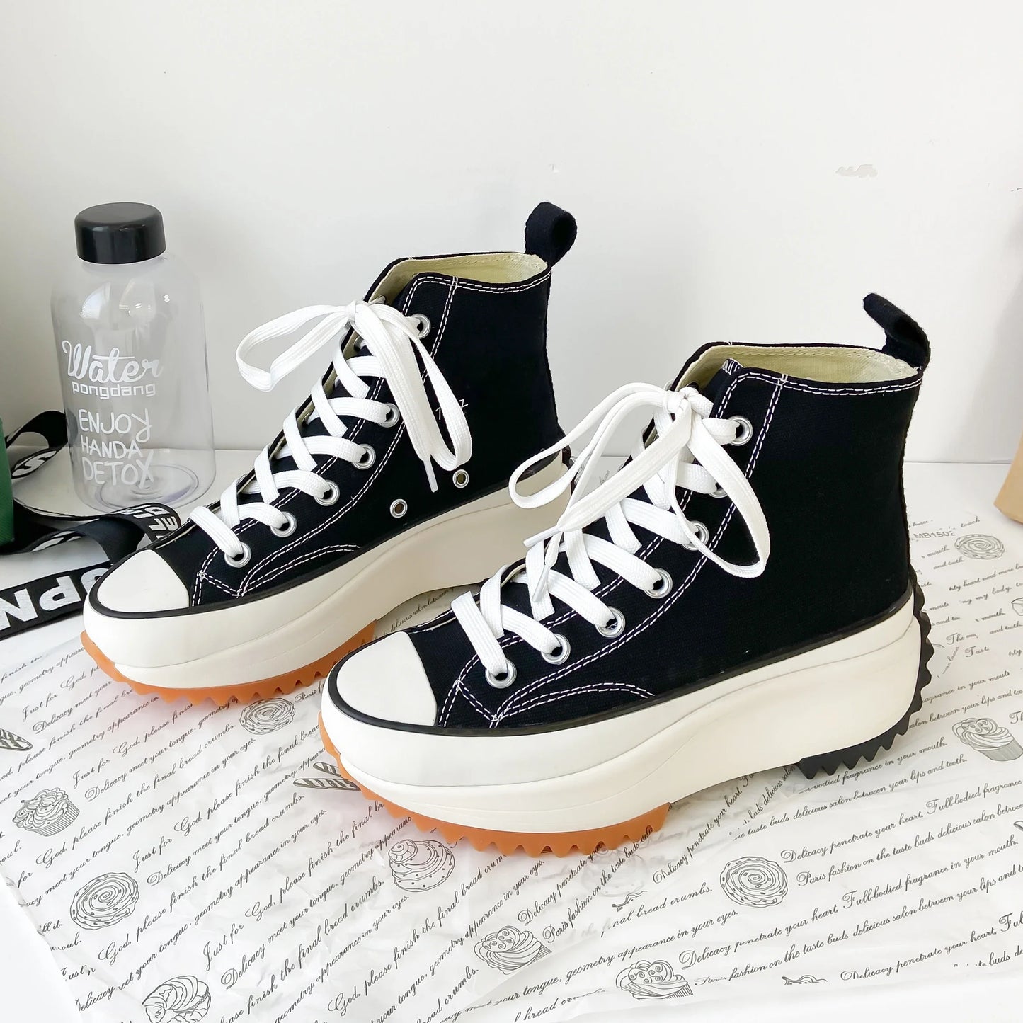 High Top Platform Sneakers